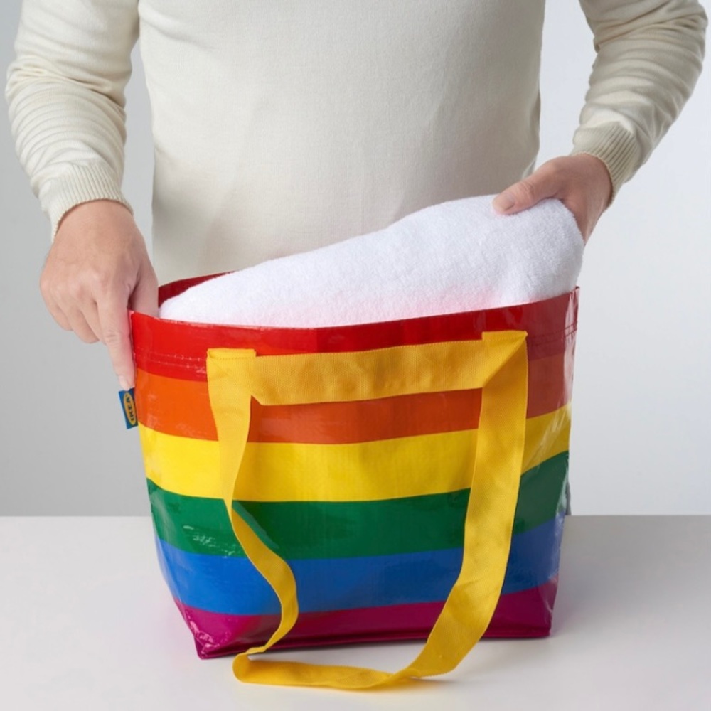 Multicolored Striped Pride Shopping 🛍 Bags - Picture 8 of 10